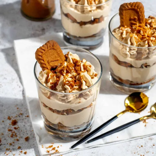 Easy Speculoos Tiramisu (In Glasses)