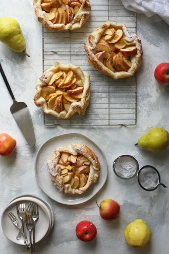 Crostata de manzana (galette)