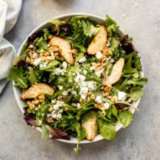Baked Pear Salad