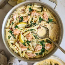 Creamy Salmon Pasta Recipe