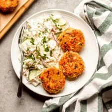 Salmon Cakes with Leftover Salmon