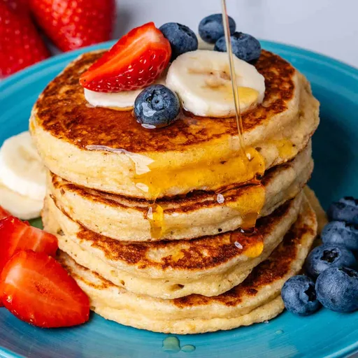 Cottage Cheese Pancakes (Healthy - 23g Protein)