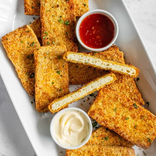 Crispy Breaded Tofu (Oven and Air Fryer)
