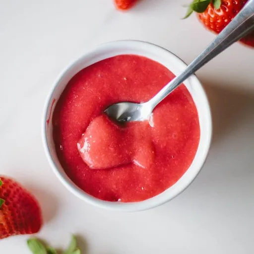 Quick Sugar-free Strawberry Sauce