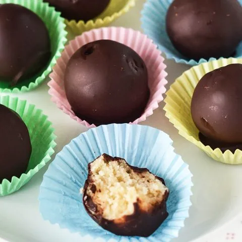 Raw Marzipan Chocolates