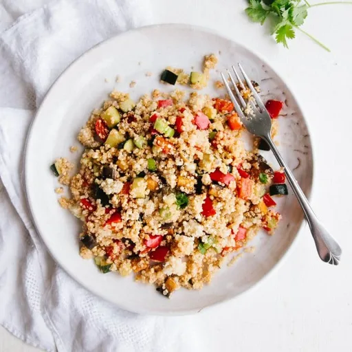 Roasted Vegetable Quinoa Salad