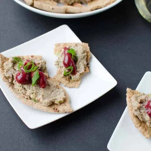 Paté vegano de tempeh y pacanas