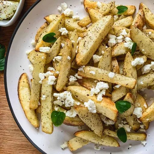 Patatas Fritas Griegas (Al Horno y Freidora de Aire)