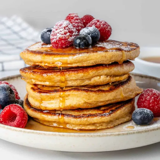 Greek Yogurt Pancakes (High Protein and Fluffy)