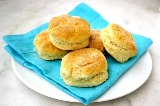 Southern Style Biscuits made with Olive Oil and Greek Yogurt