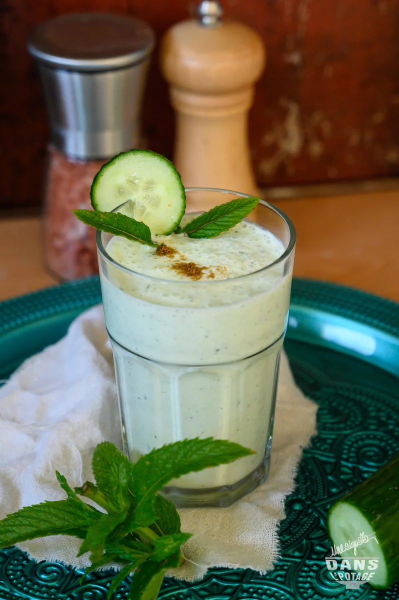 Lassi au concombre