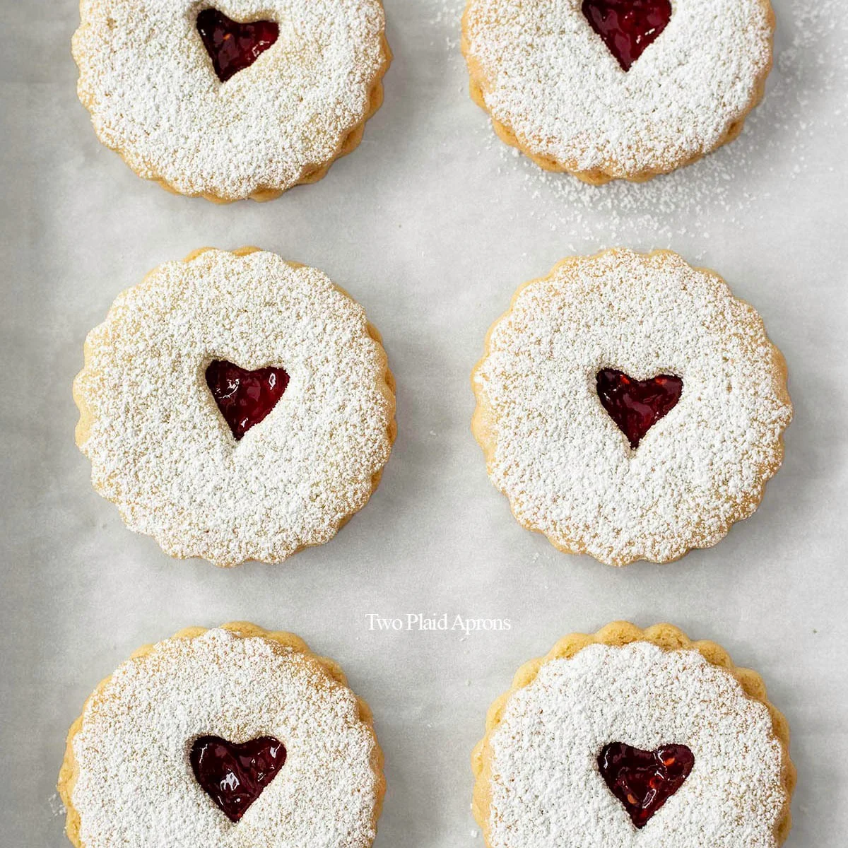 Almond Linzer Cookies