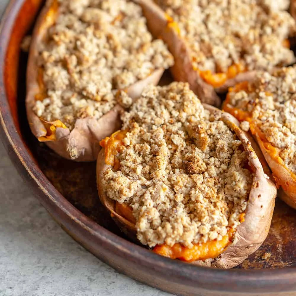 Twice Baked Sweet Potatoes