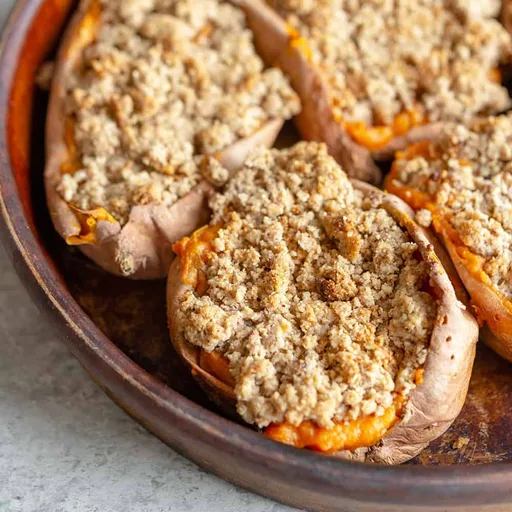 Twice-Baked Sweet Potatoes