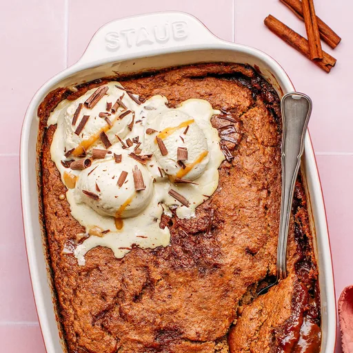 Self-Saucing Banana Pudding Cake