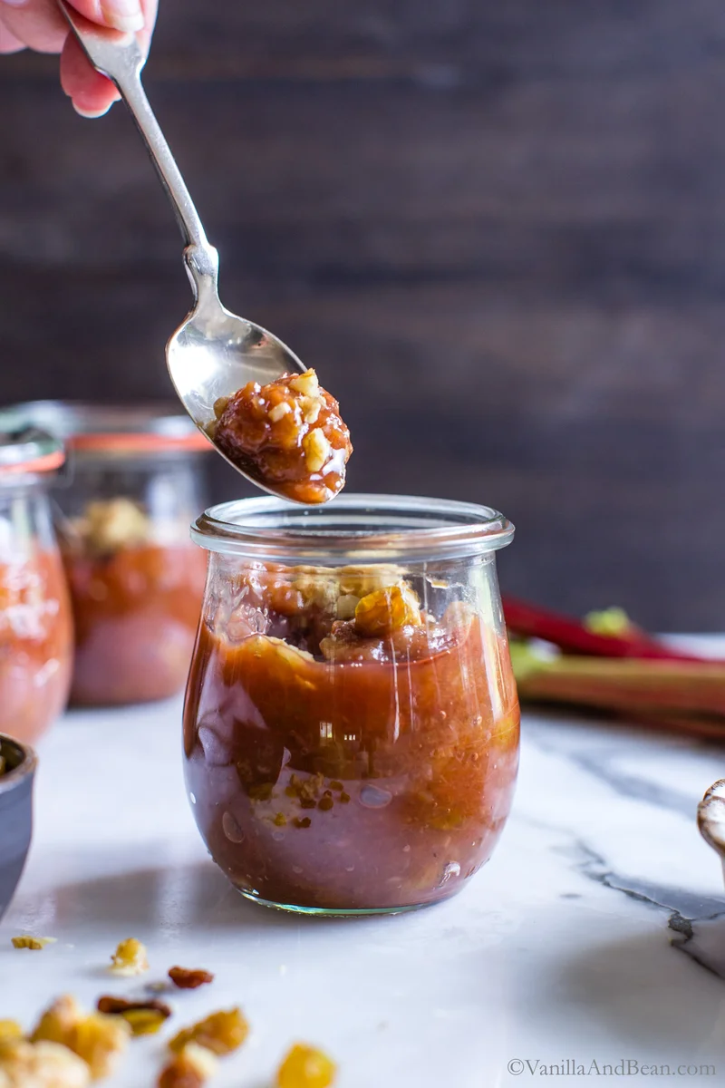 Maple-Rhubarb Conserve
