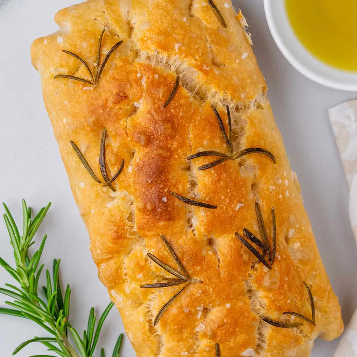 Mini Focaccia (Small Batch- Easy No Knead Dough)