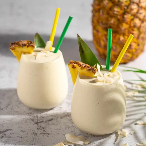 Batido de piña colada ultracremoso (sin plátano ni hielo)