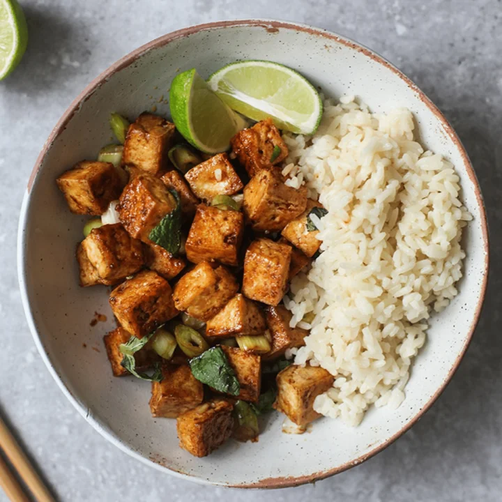 Sweet & Spicy Tofu
