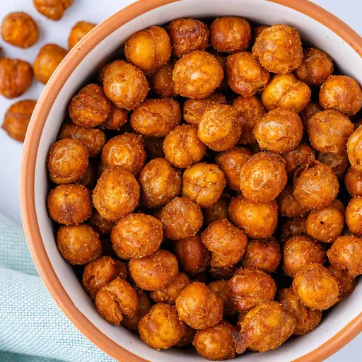 Garbanzos asados crujientes