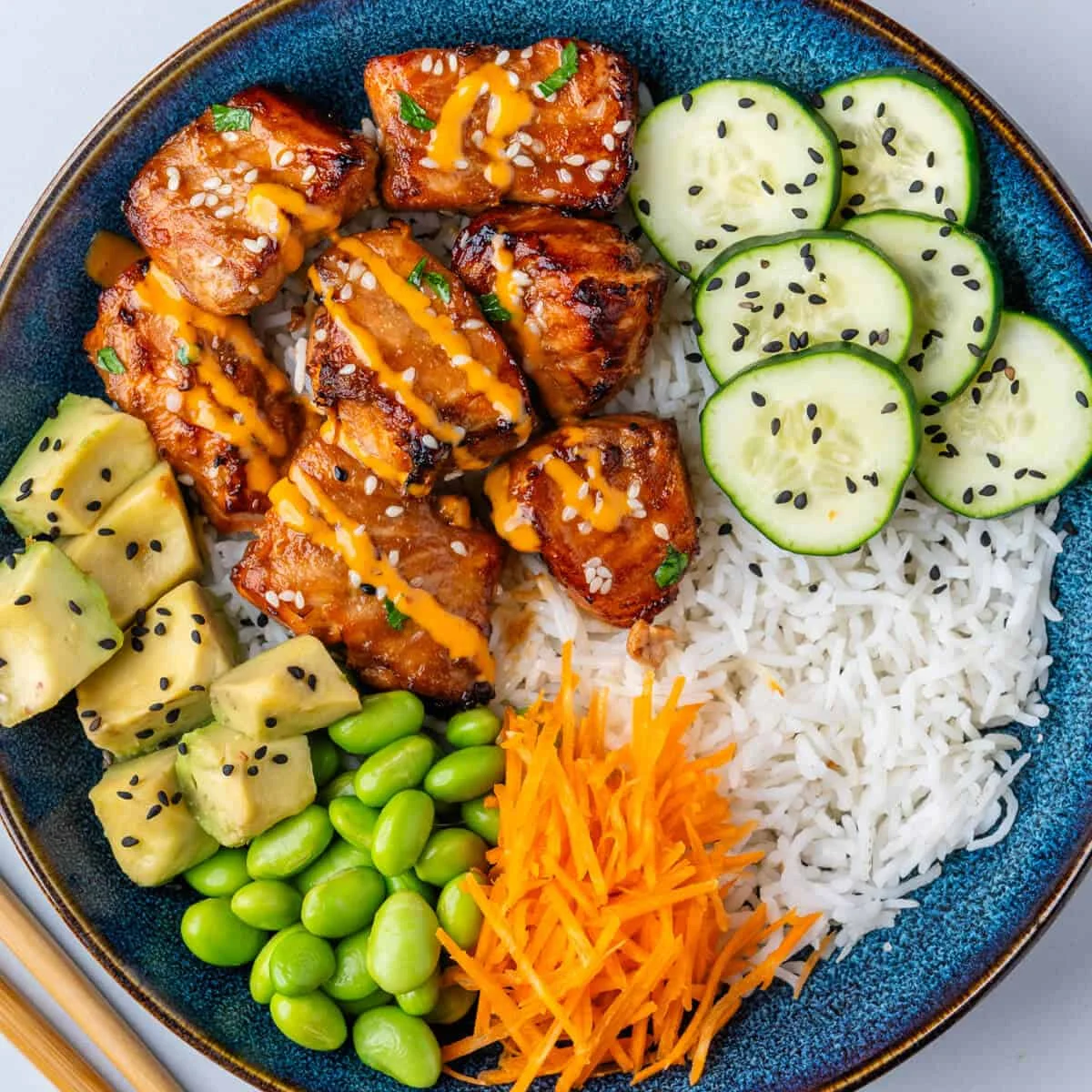 Salmon Bowl (Easy Healthy Dinner in 20 Minutes)