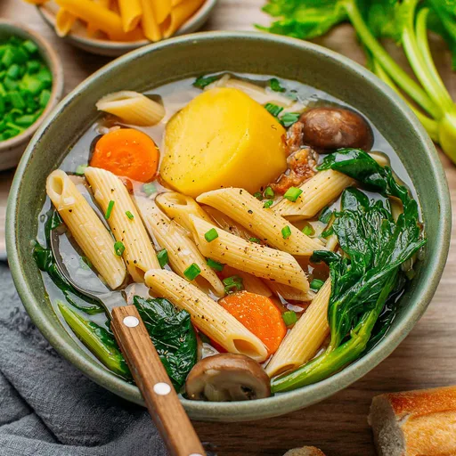 Celery Pasta Soup