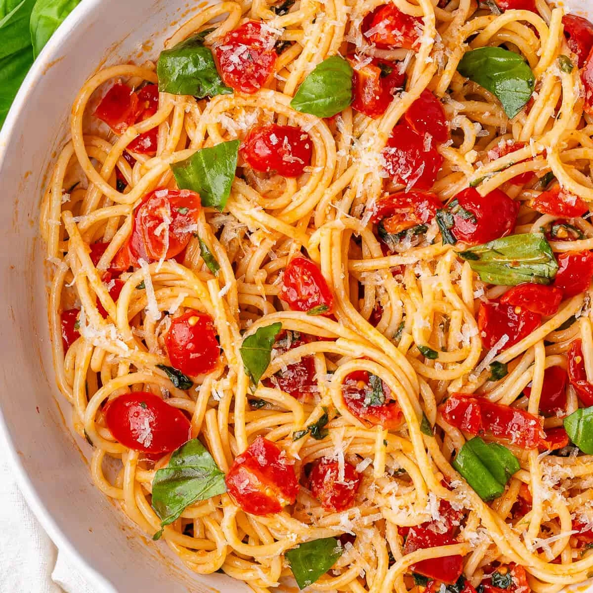 Summer Fresh Tomato Pasta
