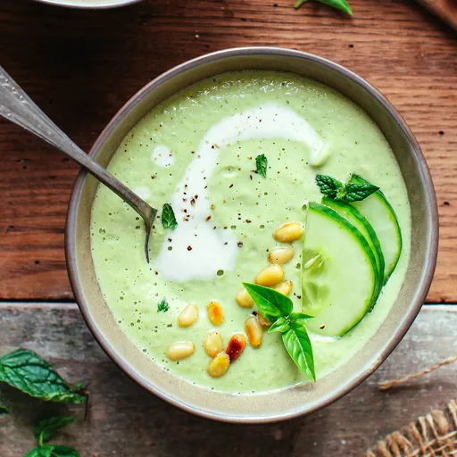 Gazpacho Cremoso de Pepino (¡Crudo!)