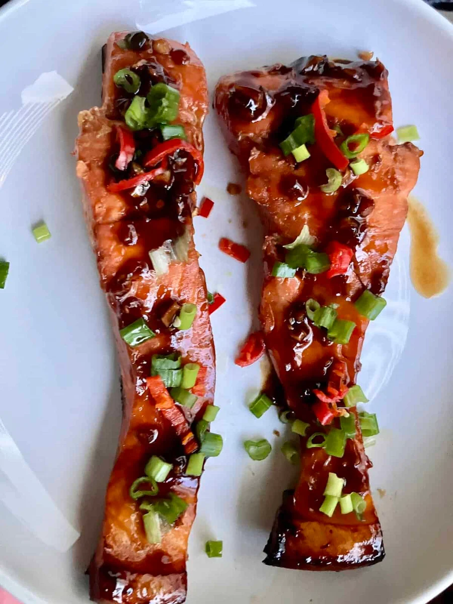 Asian Honey Garlic Salmon