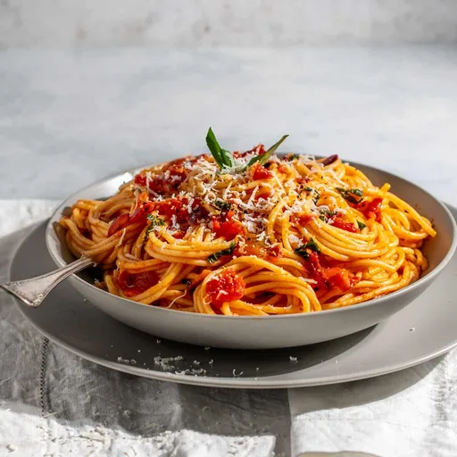 Espaguetis Arrabiata