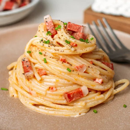 Carbonara Vegana Cremosa