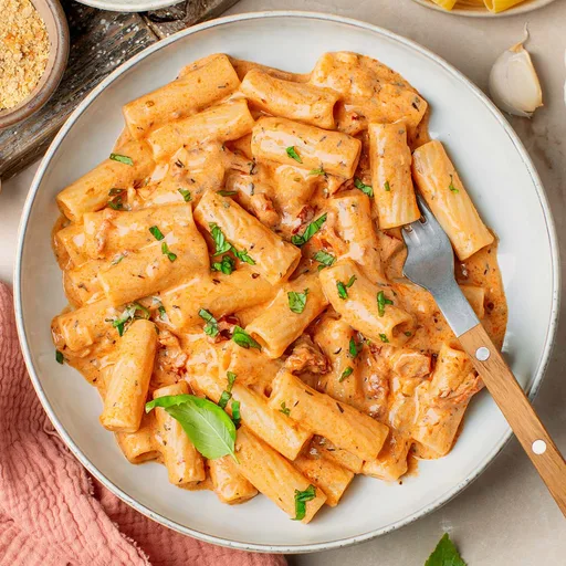 Pasta cremosa vegana Cásate Conmigo (¡30 minutos!)