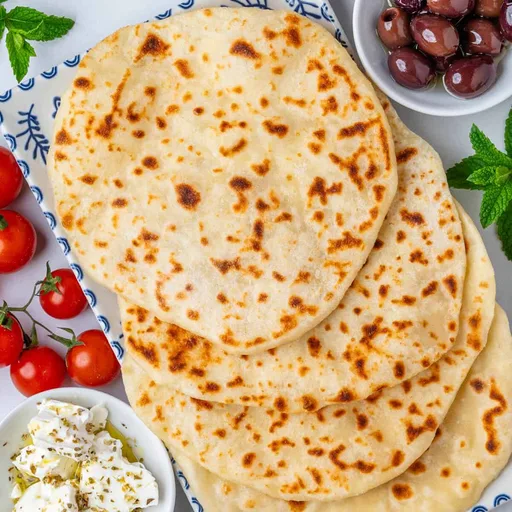 Yogurt Flatbread (No Yeast - 2 Ingredients)