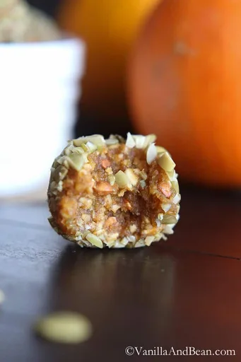 Pumpkin Kasha Energy Bites