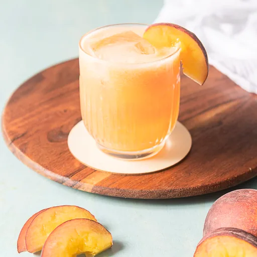 Peach Mezcal Cocktail