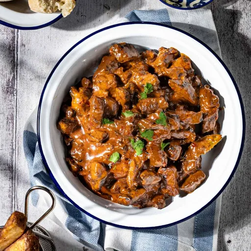 Beef Trinchado - Portuguese inspired South African stew