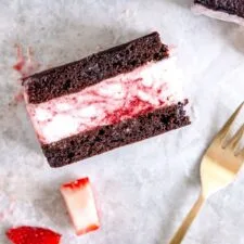 Brownie Ice Cream Sandwiches