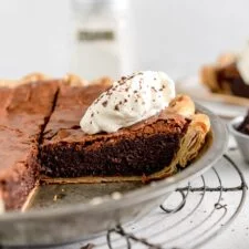 Fudgy Brownie Pie