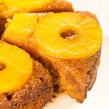Bourbon Pineapple Upside Down Cake