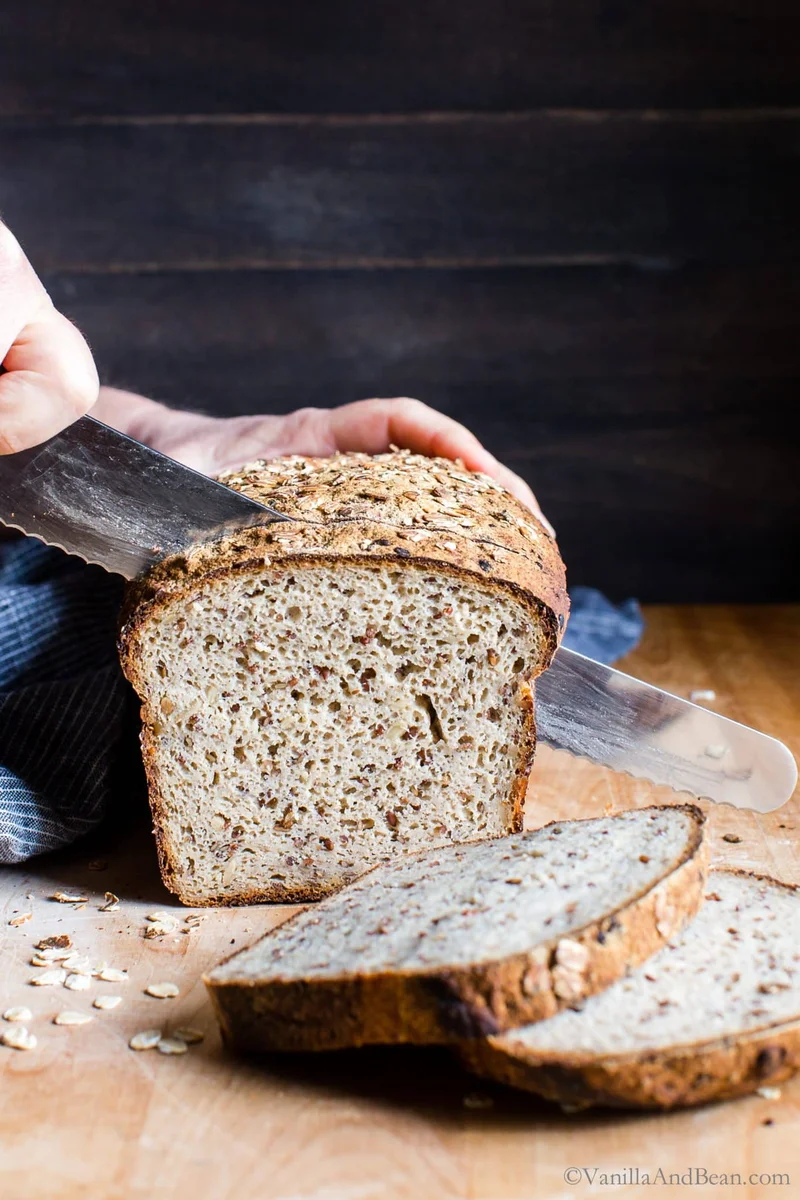 Seeded Multigrain Gluten-Free Sourdough Bread