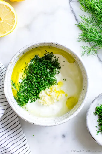 Simple Yogurt Dill Sauce (or Dip)