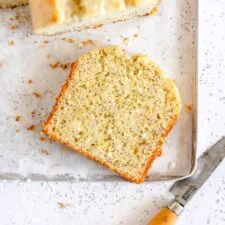 Lemon Poppy Seed Loaf Cake