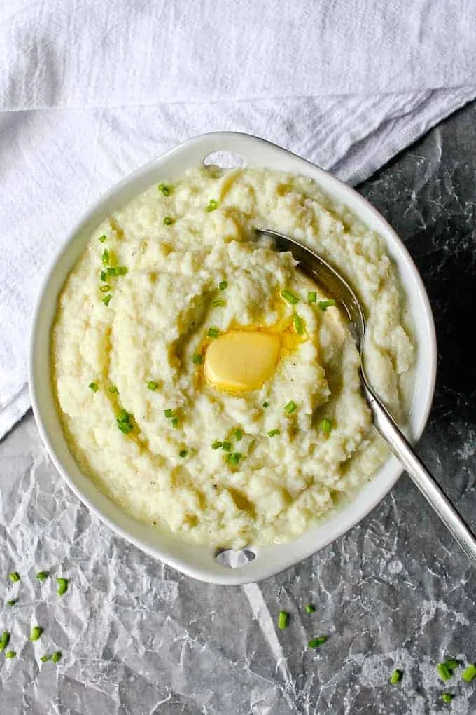 Garlic Cauliflower Mash