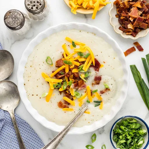 Sopa de patata fácil