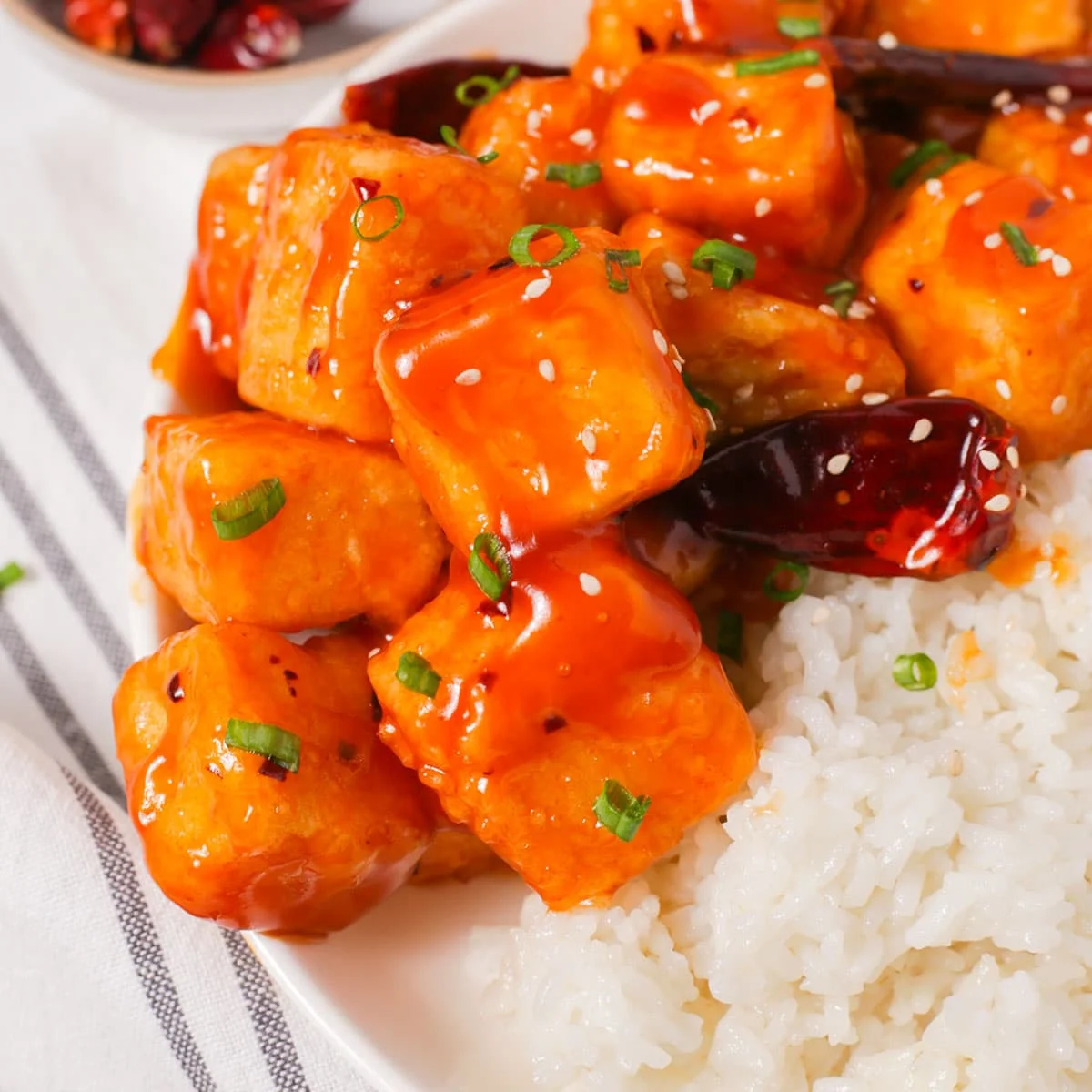 General Tso's Tofu