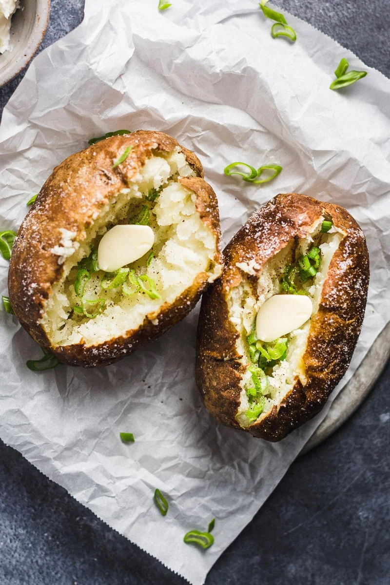 Air Fryer Baked Potatoes