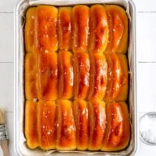 Soft and Buttery Parker House Rolls
