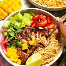 Bolws de Salmón Jerk