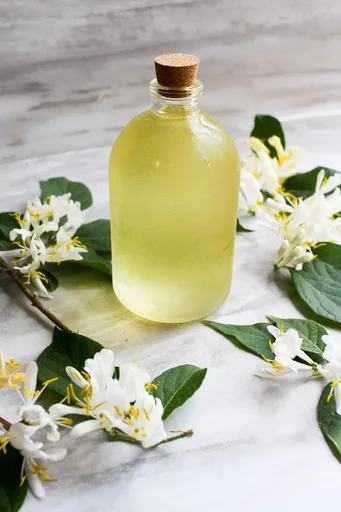 Honeysuckle Simple Syrup