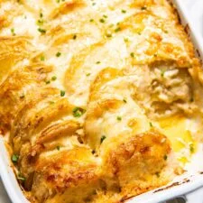 Scalloped Potatoes (Easy and Cheesy!)